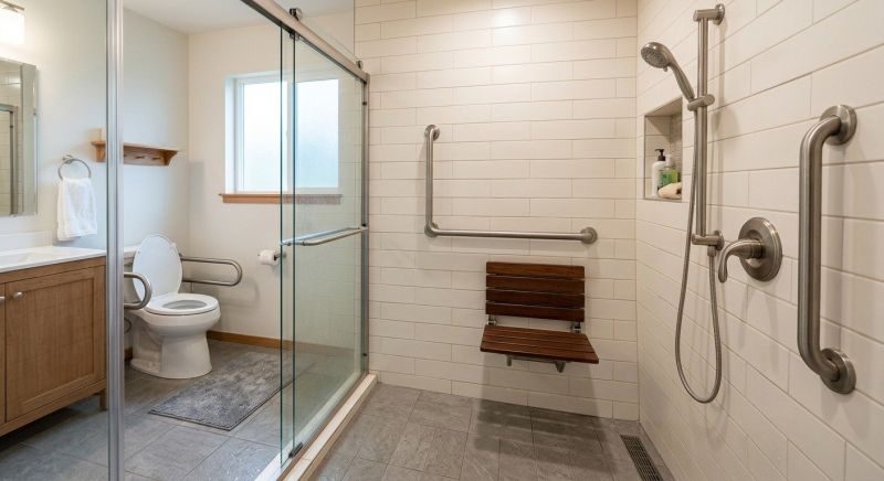 Accessible Shower Construction in Lancaster County, PA
