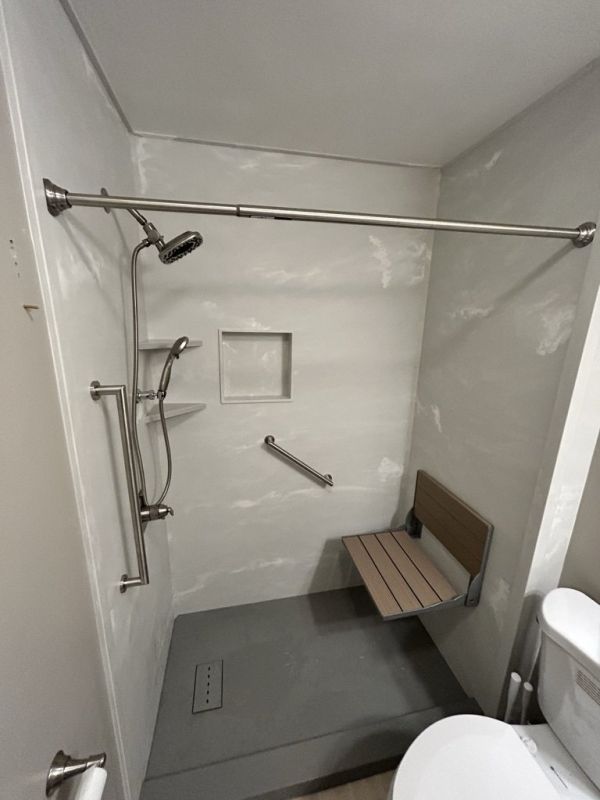 Handicap Shower Installation