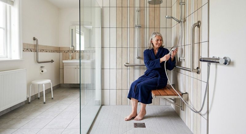 Handicap Shower Installation in Lancaster County, PA