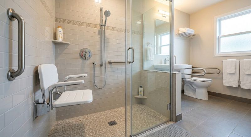 Handicap Shower Installation in Pottstown, PA