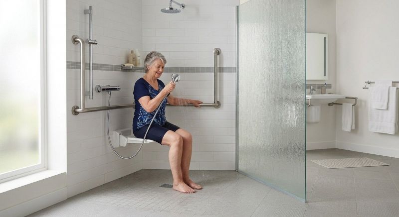 Senior Shower Installation in Bucks County, PA