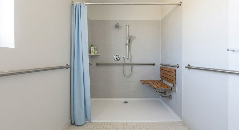 Senior Shower Installation in Lancaster County, PA