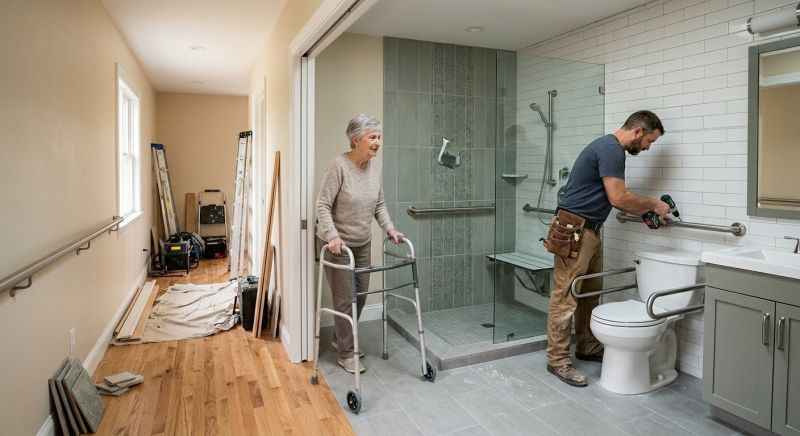 Walk In Shower Installation